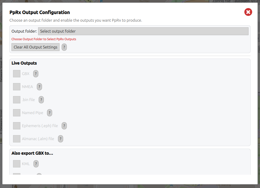 Output Configuration
