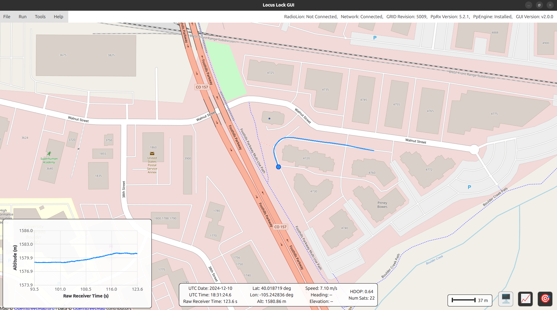 Main GUI Window