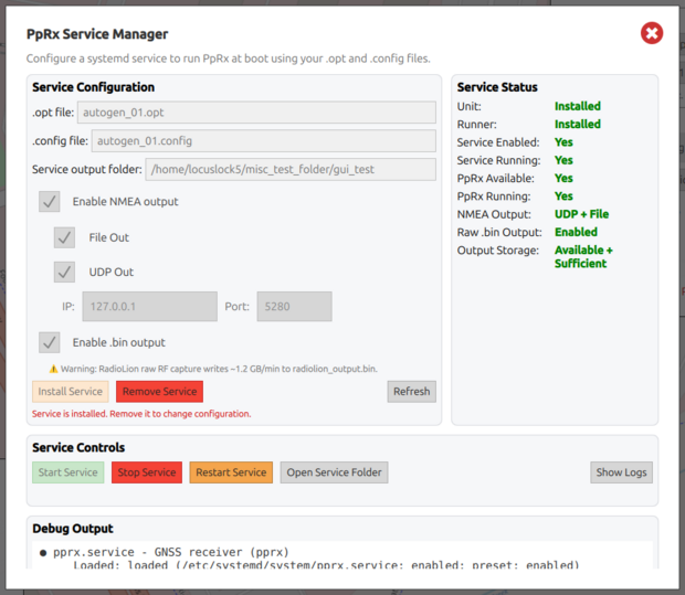 systemd Service Configuration